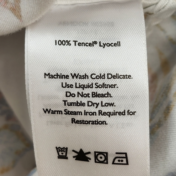 Eddie Bauer Women's Floral Side-Tie Wrap Top - XL - Picture 6 of 6